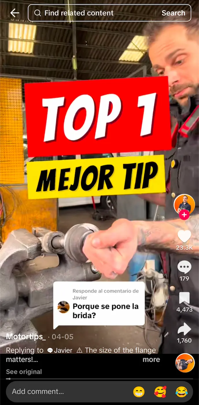 MotorTips TikTok Live